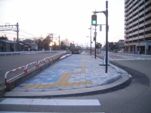 都市計画道路桜馬場長慶寺線街路総合交付金歩道舗装工事